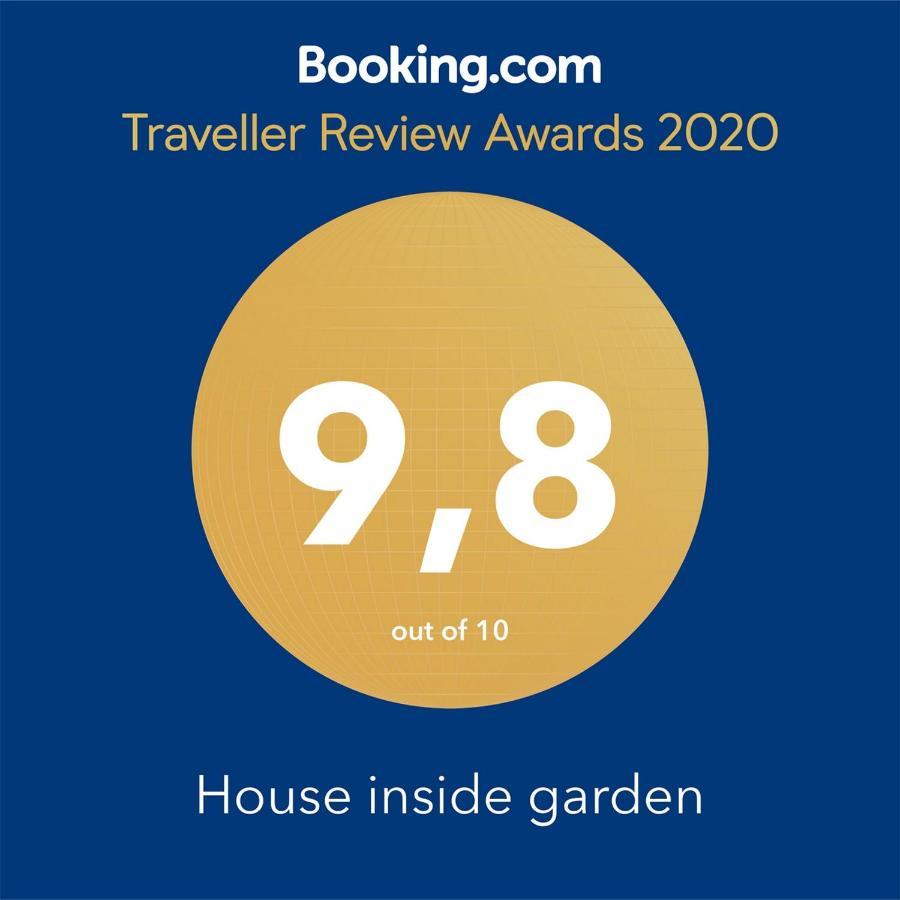 House Inside Garden Apartment Volos Bagian luar foto